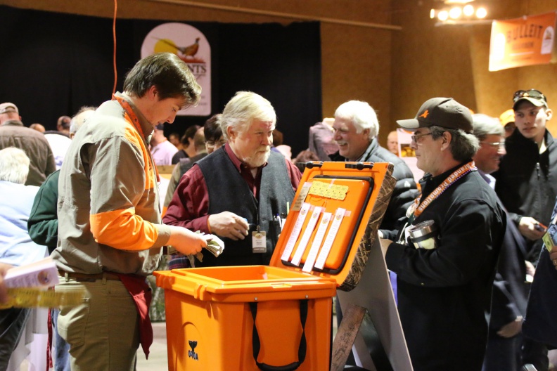 Saturday evening's banquet was the biggest ever for Quail Forever.