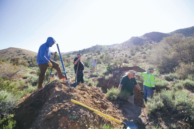installing guzzlers in nevada