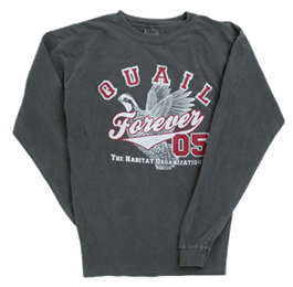 QF Long Sleeve Quail Homerun T-shirt